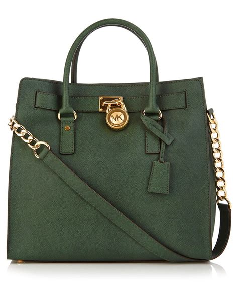 michael kors green shopping purse|Michael Kors olive green handbags.